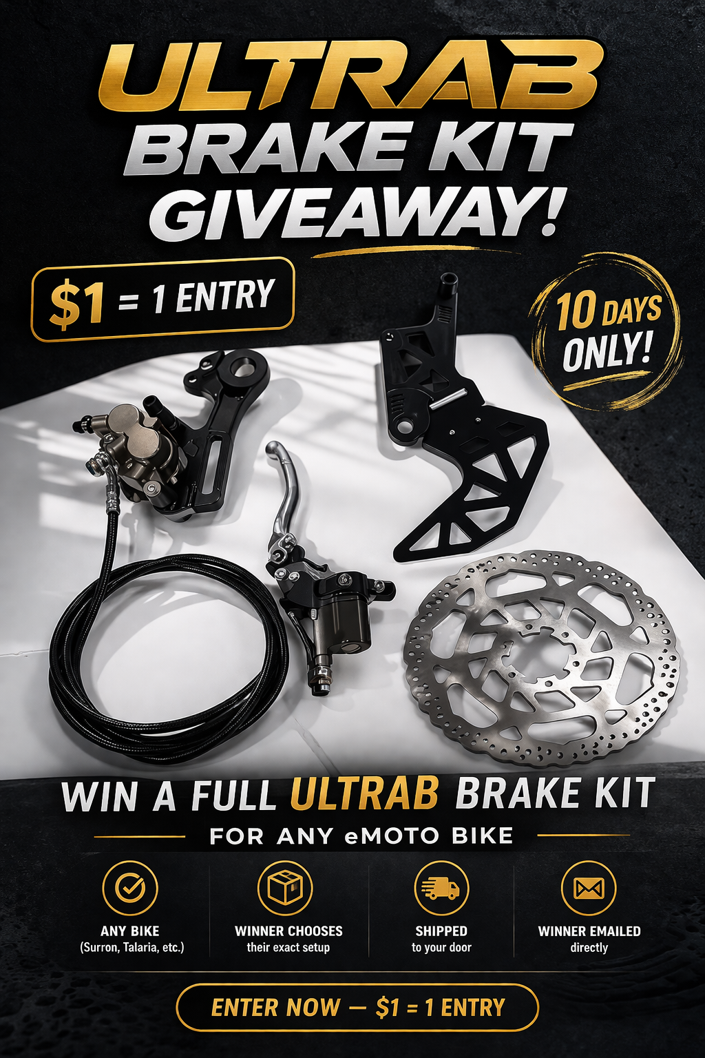 Ultra Bee Brake Give Away