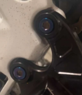 titanium peg bracket bolts for all bikes