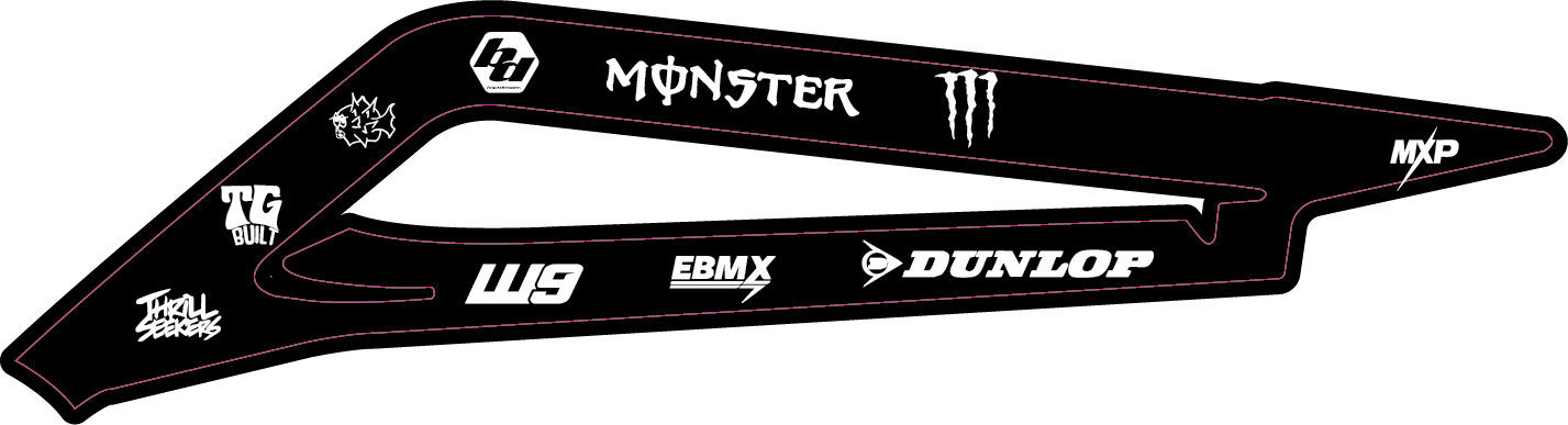 Talaria X3 Swing Arm Decal