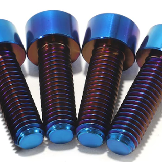 Titanium bolts