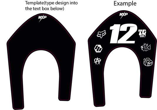 Eride Pro Mud Guard Decal