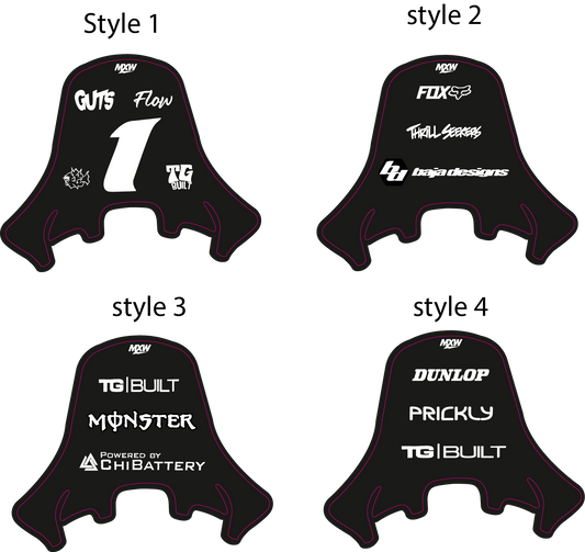 Talaria X3 Mud Guard Decal