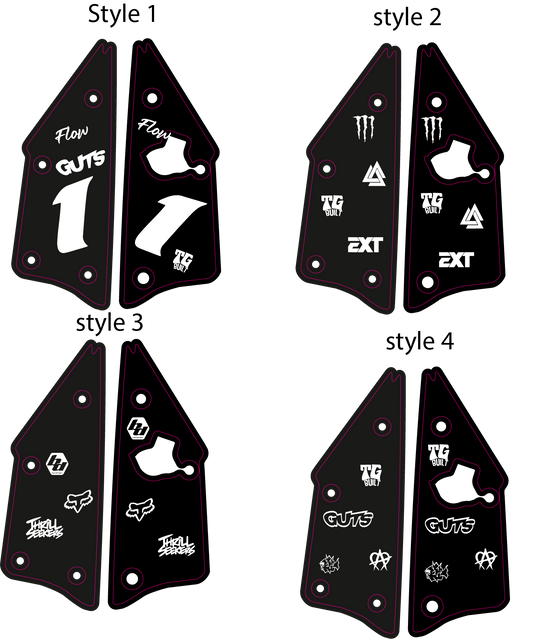 Pre Made Talaria X3 Side Panel Decals