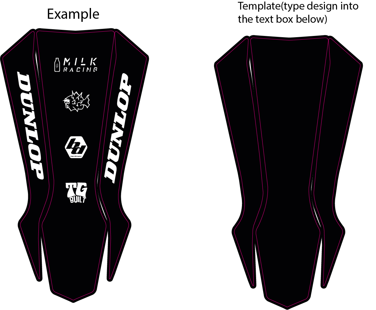 Eride Pro Front Fender Decal