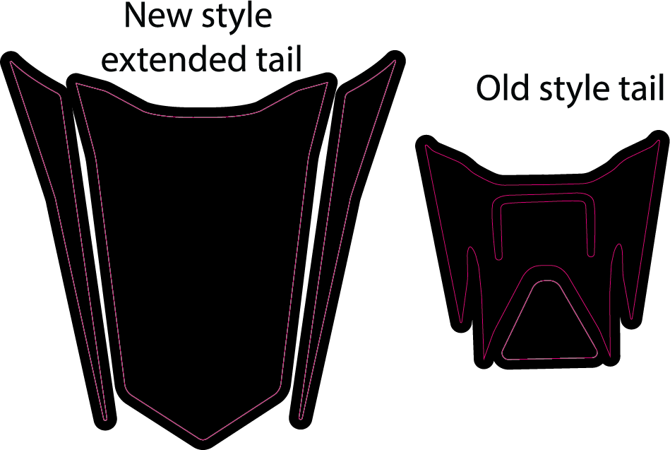 Talaria xxx Rear fender decal