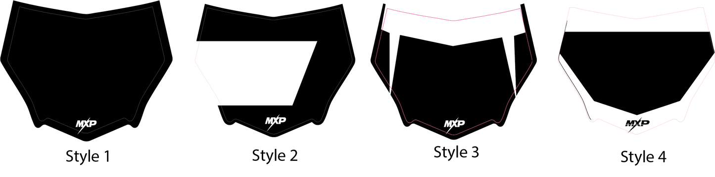 Motocutz number plate sticker