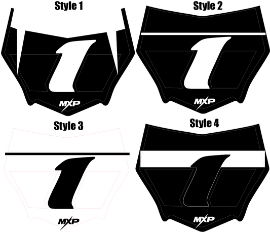 Custom vented motocutz plates