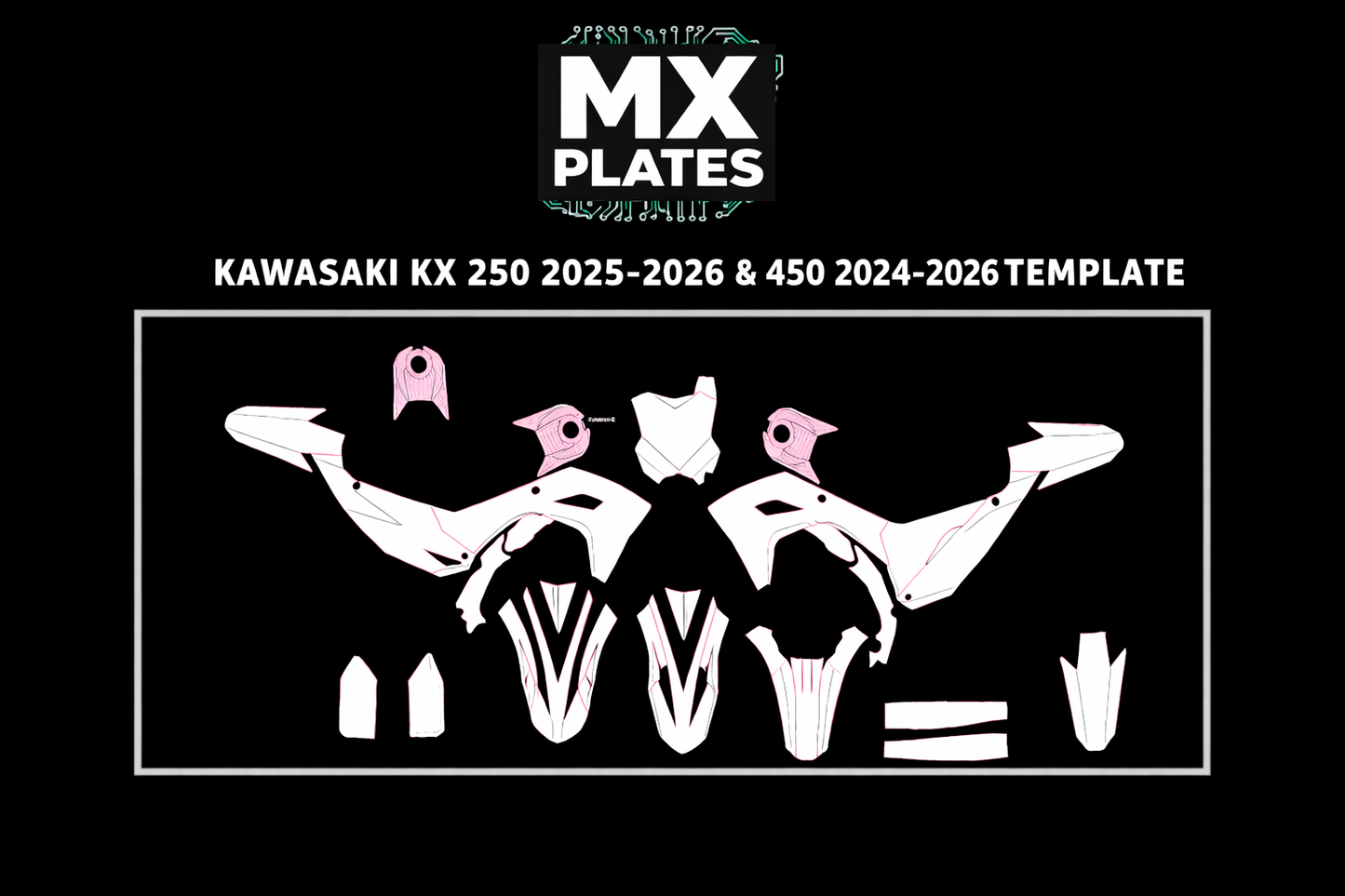 KAWASAKI KX 250 2025-2026 & 450 2024-2026